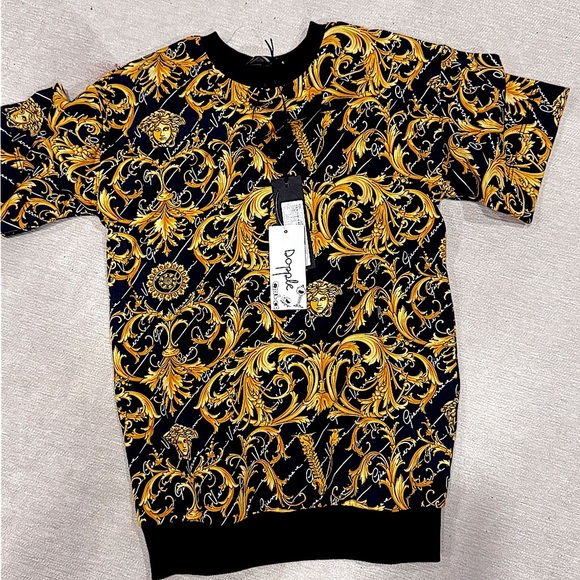 Versace Black and Gold Kids Sweatshirt - Picture 1 of 14